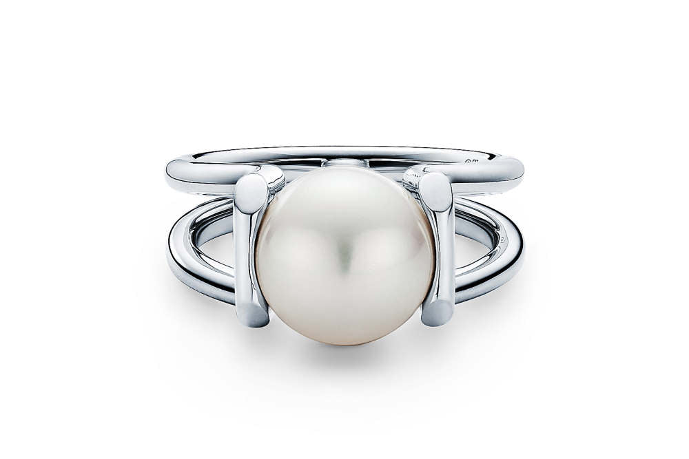 June Birthstones - tiffany pearl ring