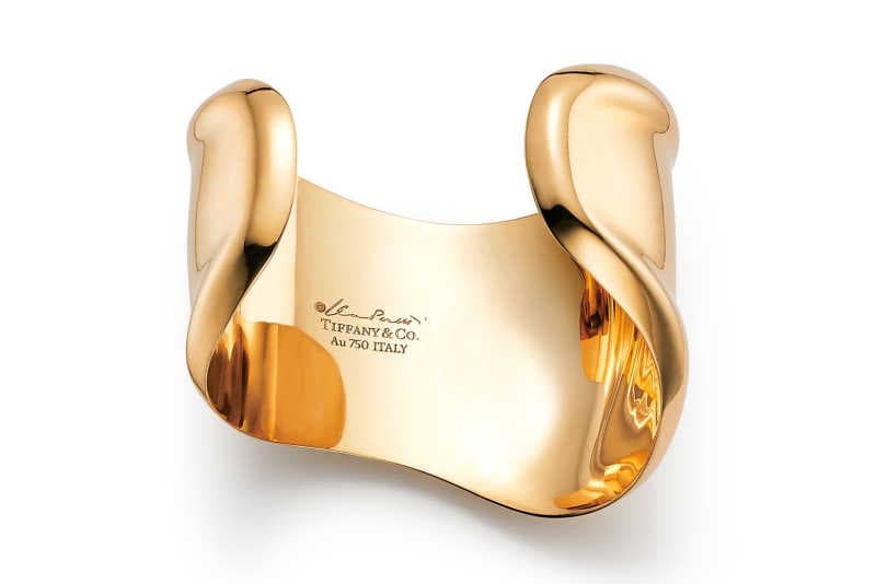 Image by Elsa Peretti via Tiffany - small bone cuff 