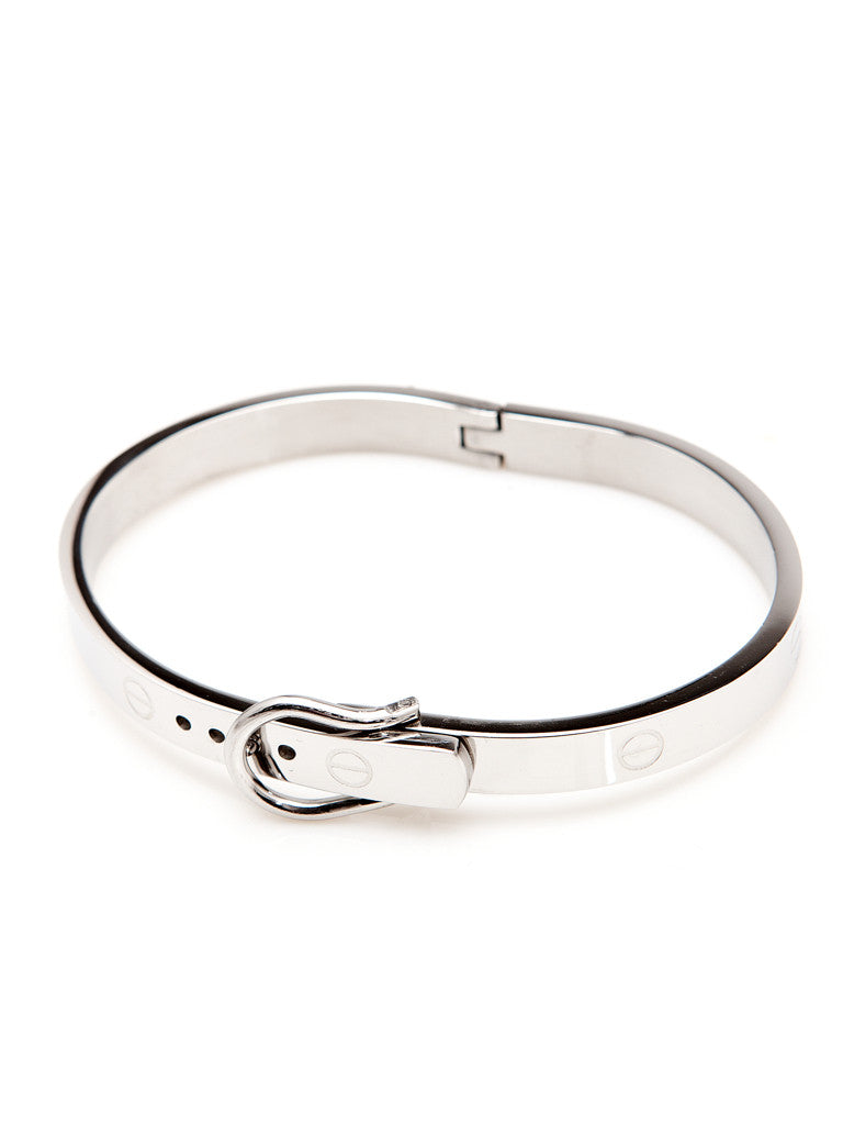 Buckle Bangle - Silver 1