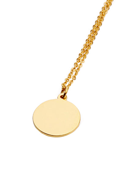Cleo Coin Necklace - Gold